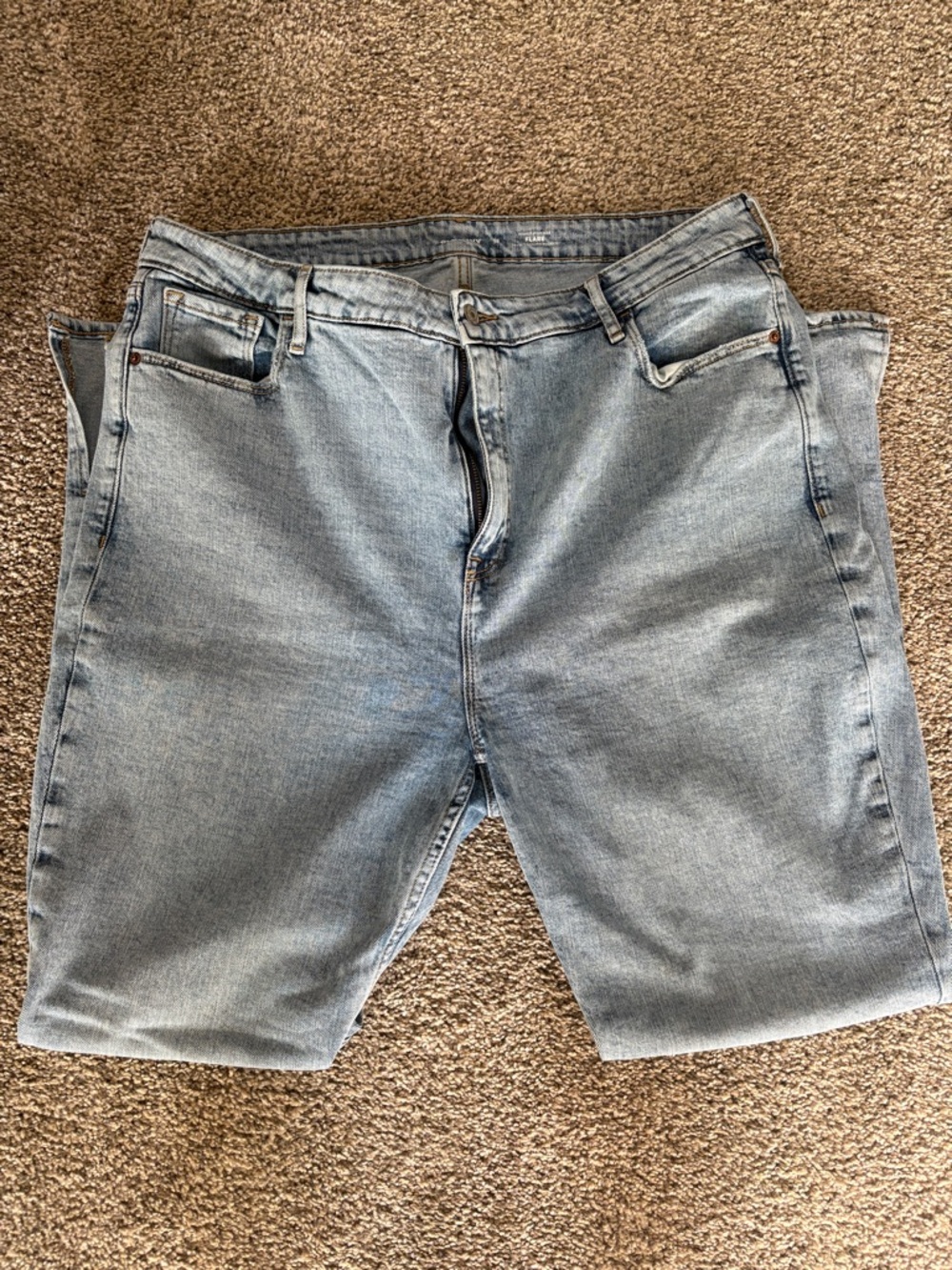 Old Navy Light Blue Wide Leg Jeans